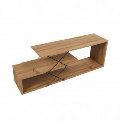 Mueble TV Zigzag roble Practica Hogar