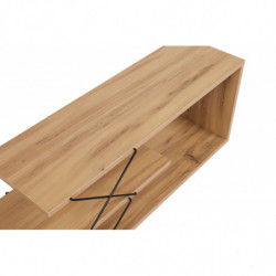 Mueble TV Zigzag roble Practica Hogar