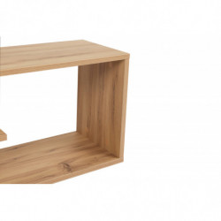 Mueble TV Zigzag roble Practica Hogar