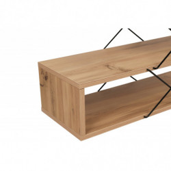 Mueble TV Zigzag roble Practica Hogar
