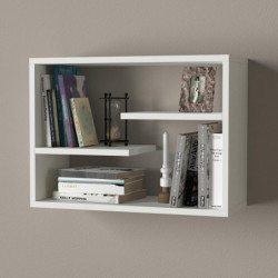 Estante de pared Tino blanco Practica Hogar