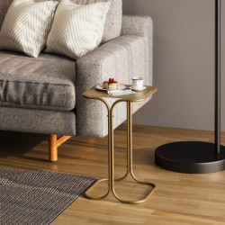 Mesa de centro Shb-001-B Oro Practica Hogar