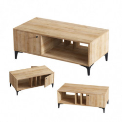 Mesa de centro Rigo roble Practica Hogar