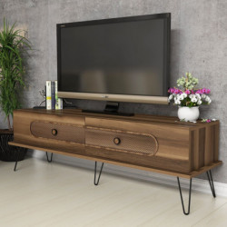 Mueble TV Ekol nogal Practica Hogar