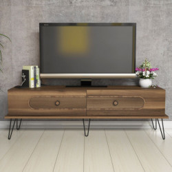 Mueble TV Ekol nogal Practica Hogar