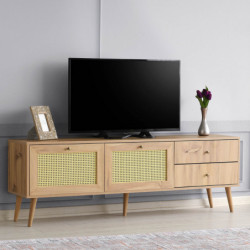 Mueble TV Patara 180 roble Practica Hogar