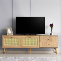 Mueble TV Patara 180 roble Practica Hogar