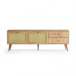 Mueble TV Patara 180 roble Practica Hogar