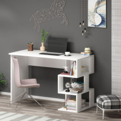 Escritorio de estudio Dardanos blanco Practica Hogar