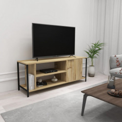 Mueble TV Bond negro fieltro Practica Hogar