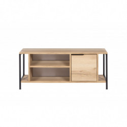 Mueble TV Bond negro fieltro Practica Hogar
