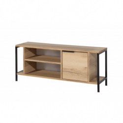 Mueble TV Bond negro fieltro Practica Hogar