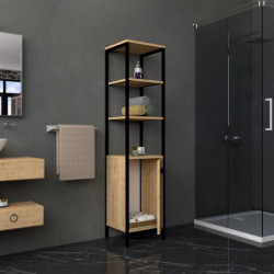 Mueble de baño Derin antracita zafiro Practica Hogar