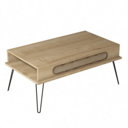 Mesa de centro Ekol roble Practica Hogar
