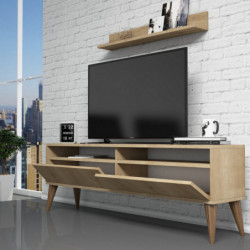 Conjunto de muebles de salón Best roble Practica Hogar