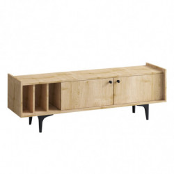 Mueble TV Alya roble zafiro Practica Hogar