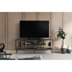 Mueble TV Eze antracita Practica Hogar