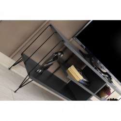 Mueble TV Eze antracita Practica Hogar