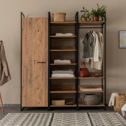 Armario Dynamic Takım-4 pino atlántico Practica Hogar