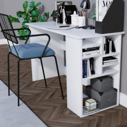 Escritorio de estudio Akasya blanco Practica Hogar