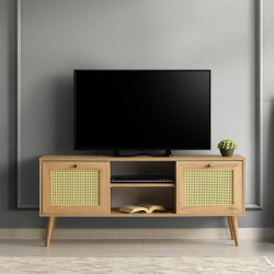 Mueble TV Letoon 140 roble Practica Hogar