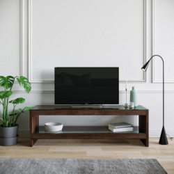 Mueble TV TV300 nogal Practica Hogar