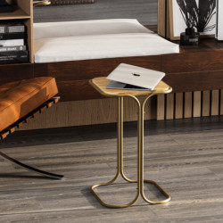 Mesa de centro Shb-001-C Oro Natural Practica Hogar