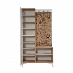 Recibidor İNCİ-731 sonoma roble Practica Hogar