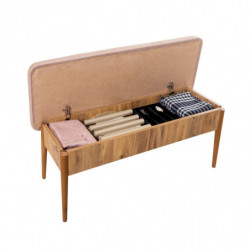Set mesa comedor extensible y sillas (4 piezas) Vina 0900 pino atlántico Practica Hogar