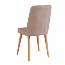 Set mesa comedor extensible y sillas (4 piezas) Vina 0900 pino atlántico Practica Hogar