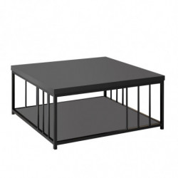 Mesa de centro Zenn antracita negro Practica Hogar
