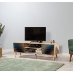 Mueble TV Truva-222 sonoma roble Practica Hogar