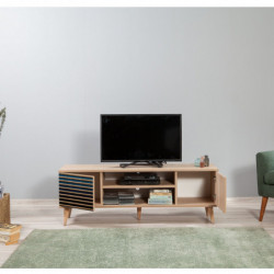 Mueble TV Truva-222 sonoma roble Practica Hogar