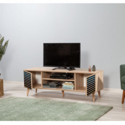 Mueble TV Truva-222 sonoma roble Practica Hogar