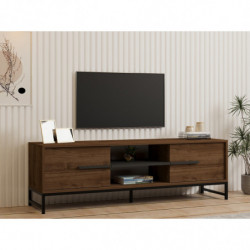 Mueble TV Mono nogal Practica Hogar