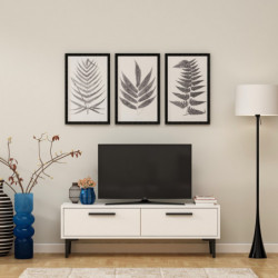 Mueble TV Leni Blanco Practica Hogar