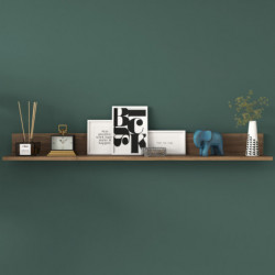 Estante de pared E5-226 nogal Practica Hogar
