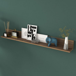 Estante de pared E5-226 nogal Practica Hogar