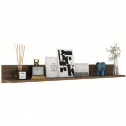 Estante de pared E5-226 nogal Practica Hogar