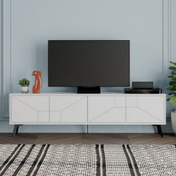 Mueble TV Dune blanco Practica Hogar