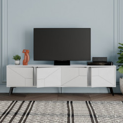 Mueble TV Dune blanco Practica Hogar