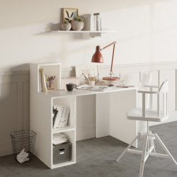 Escritorio de estudio Buca blanco Practica Hogar
