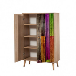 Mueble auxiliar MultiBox 726 sonoma roble Practica Hogar