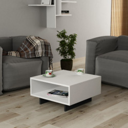 Mesa de centro Hola antracita blanco Practica Hogar