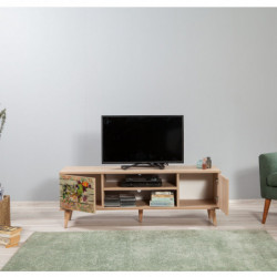 Mueble TV Truva-740 sonoma roble Practica Hogar