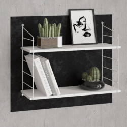 Estante de pared Armoni 2 blanco Practica Hogar