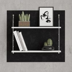 Estante de pared Armoni 2 blanco Practica Hogar