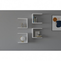 Estante de pared Base blanco Practica Hogar