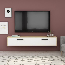 Mueble TV inel Zafiro Blanco Practica Hogar