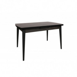 Mesa de comedor extensible inci 1143 negro Practica Hogar